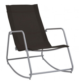 Chaise à bascule de jardin...