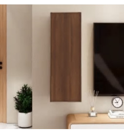 Meuble TV Chêne marron...