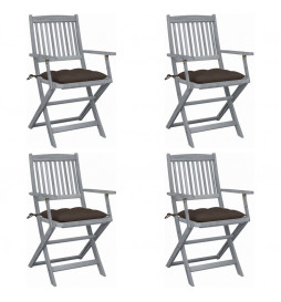 Chaises pliables...