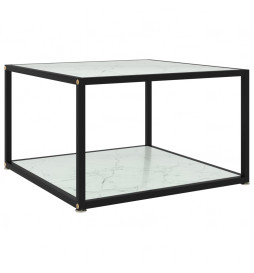 Table basse Blanc 60x60x35...