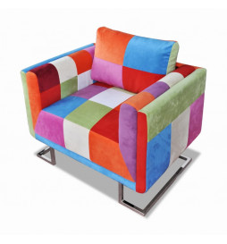 Fauteuil cube avec design...