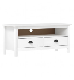 Meuble TV Hill Range Blanc...