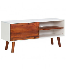 Meuble TV 110x35x50 cm Bois...