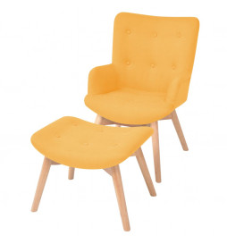 Fauteuil avec repose-pied...