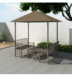 Pavillon de jardin et table...