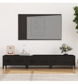 Meuble TV Noir 150x34,5x30...