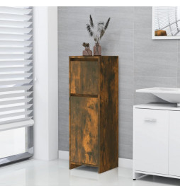 Armoire de bain Chêne fumé...