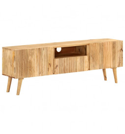 Meuble TV 140x30x49 cm Bois...