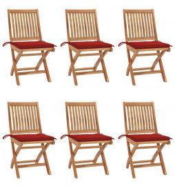 Chaises pliables de jardin...