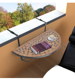 Table suspendue de balcon...