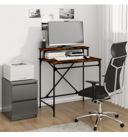 Bureau chêne fumé 80x50x90...