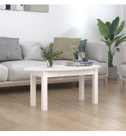 Table basse Blanc 80x40x35...