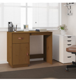 Bureau Marron miel 95x50x75...
