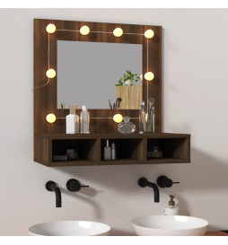 Armoire à miroir avec LED...