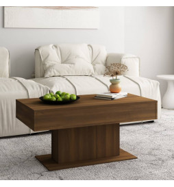 Table basse Chêne marron...