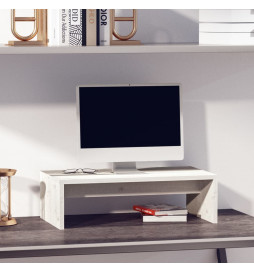 Support de moniteur Blanc...