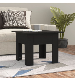 Table basse noir 55x55x42...