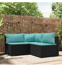 Salon de jardin 3 pcs avec...
