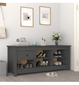 Armoire à chaussures Gris...