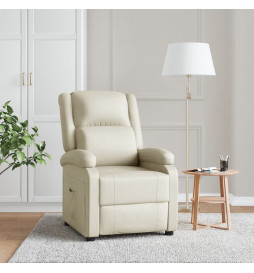 Fauteuil inclinable Blanc...