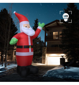 Père Noël gonflable LED...