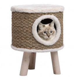 Maison pour chat avec pieds...