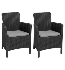 Allibert Chaises à dîner de...