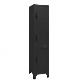 Armoire à casiers Noir...