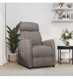 Fauteuil de massage Taupe...