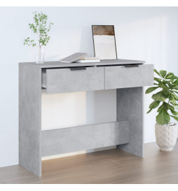 Table console Gris béton...