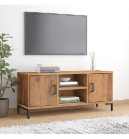 Meuble TV Marron 110x35x48...
