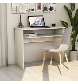 Bureau Blanc brillant...