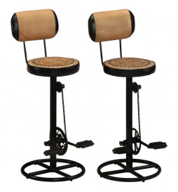 Tabouret de bar imprimé en...