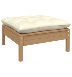 Repose-pied de jardin avec...