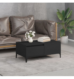Table basse Noir 90x50x36,5...