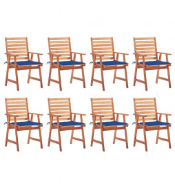 Chaises à dîner d'extérieur...