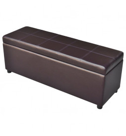 Long banc de rangement Bois...