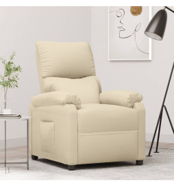 Fauteuil inclinable Crème...