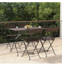 Chaises de bistrot pliantes...