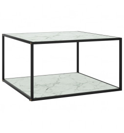 Table basse Noir avec verre...