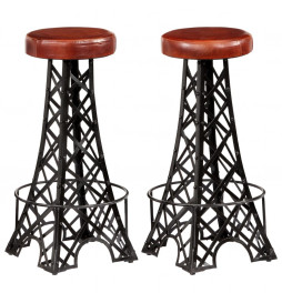 Tabourets de bar lot de 2...
