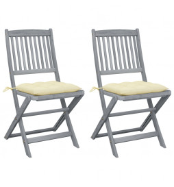 Chaises pliables...