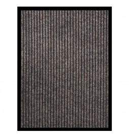Paillasson rayé Beige 60x80 cm