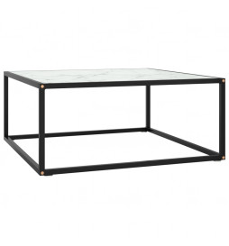 Table basse Noir avec verre...