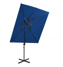 Parasol déporté à double...