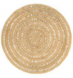 Tapis fait à la main Jute...