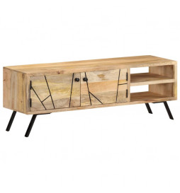 Meuble TV 110x30x40 cm Bois...