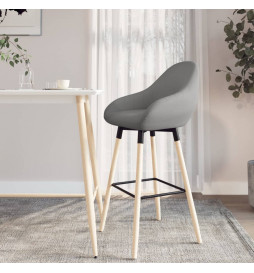 Tabouret de bar Gris clair...