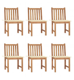 Chaises de jardin 6 pcs...