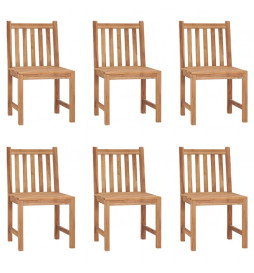 Chaises de jardin 6 pcs...